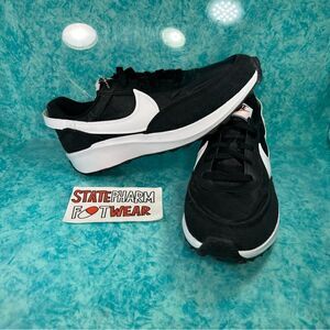 Nike Debut Men’s Black White Low Top Cushioned Athletic Shoes Size